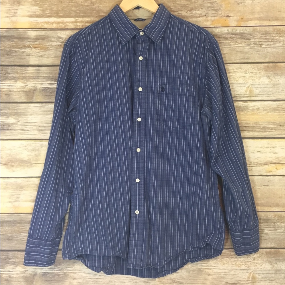 🧡Timberland Blue Plaid Button Down Shirt🧡